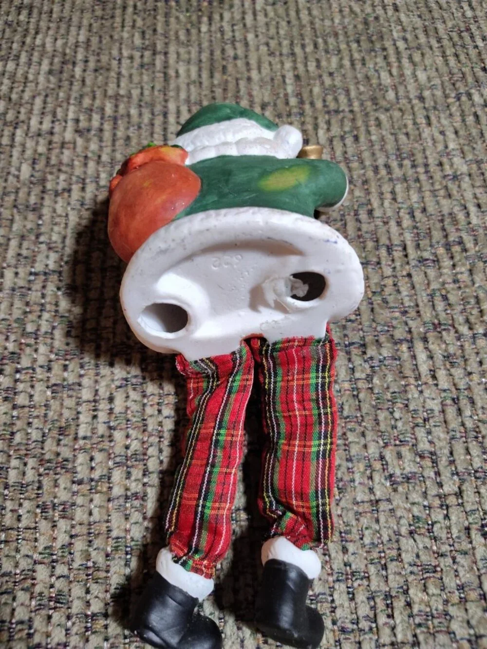 Santa Claus Shelf Sitter Bell And Gifts